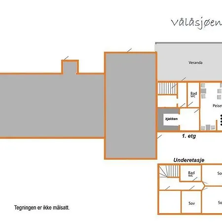 Апартаменты Rondaplassen Kvam (Oppland)