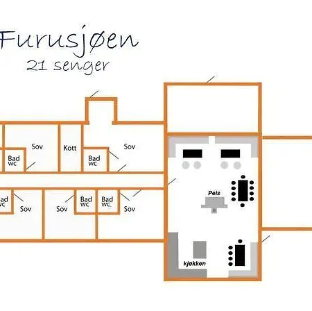 Rondaplassen Apartment Kvam (Oppland)